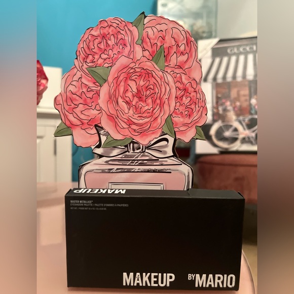 NIB Makeup By Mario Metallic Shimmer Eyeshadow Palette - Multi-Color